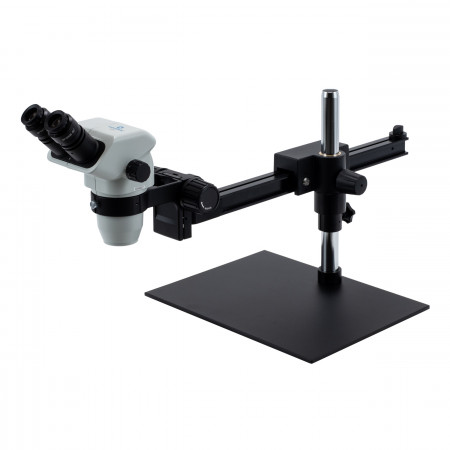 3075 Binocular Zoom Stereo Microscope on Gliding Boom Stand