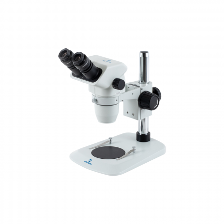 3075 Binocular Zoom Stereo Microscope on Pole Stand