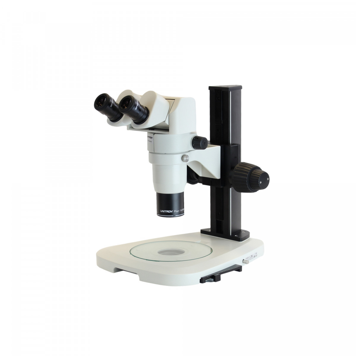 Oblique Illumination Contrast stand shown with UNITRON Z10 microscope