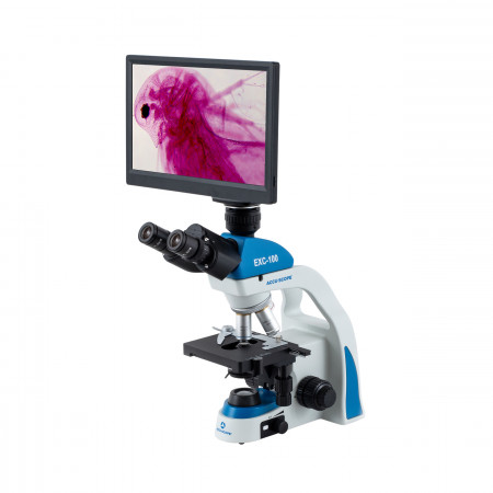 EXC-100 Trinocular Microscope with Excelis HDS Lite Camera